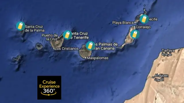CRUISEHAVEN ATLAS CANARISCHE EILANDEN